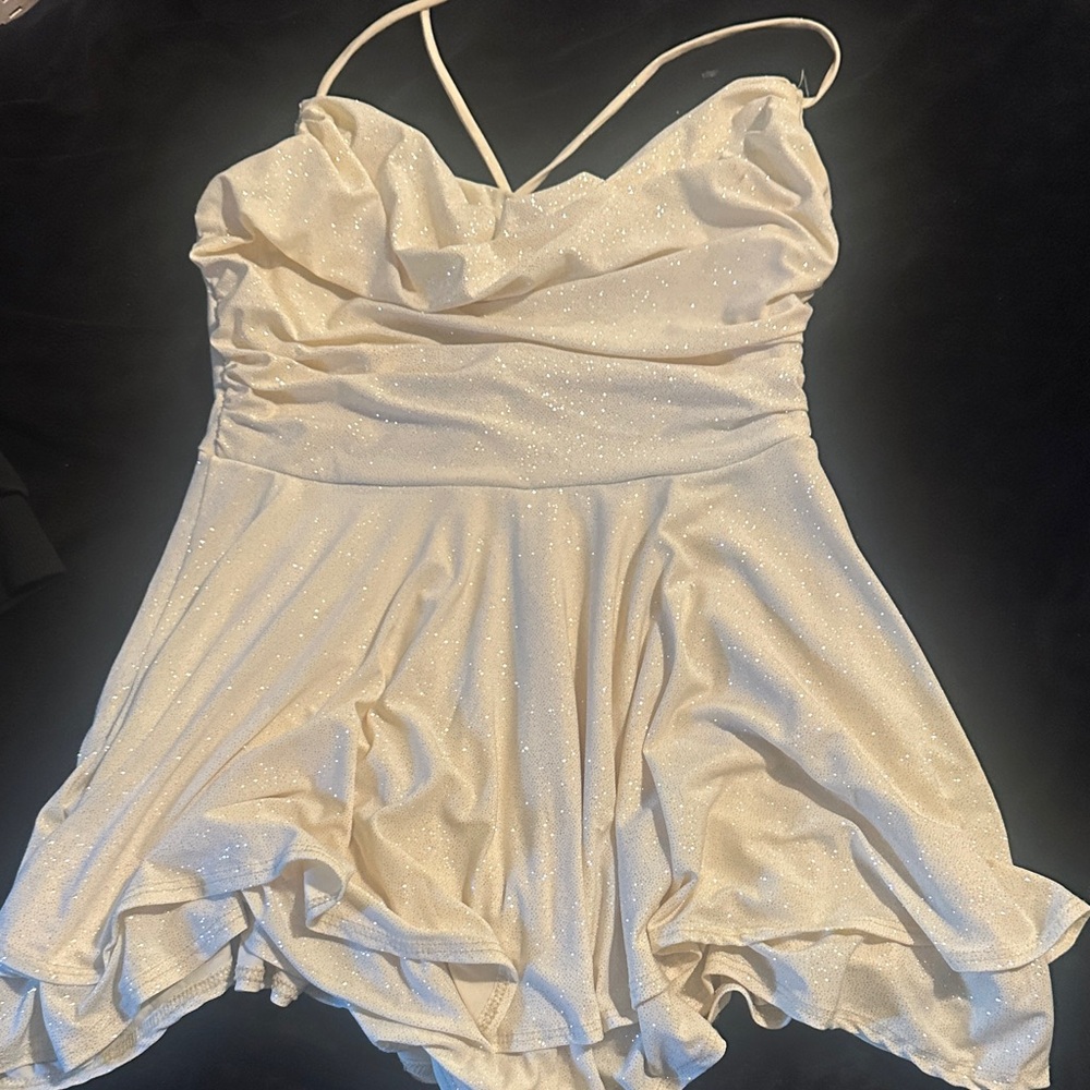 Windsor Cream Glitter Chemise